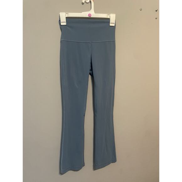 Lululemon Pants - Lululemon Align HR Mini Flare Pant Nulu Size 4 Utility Blue